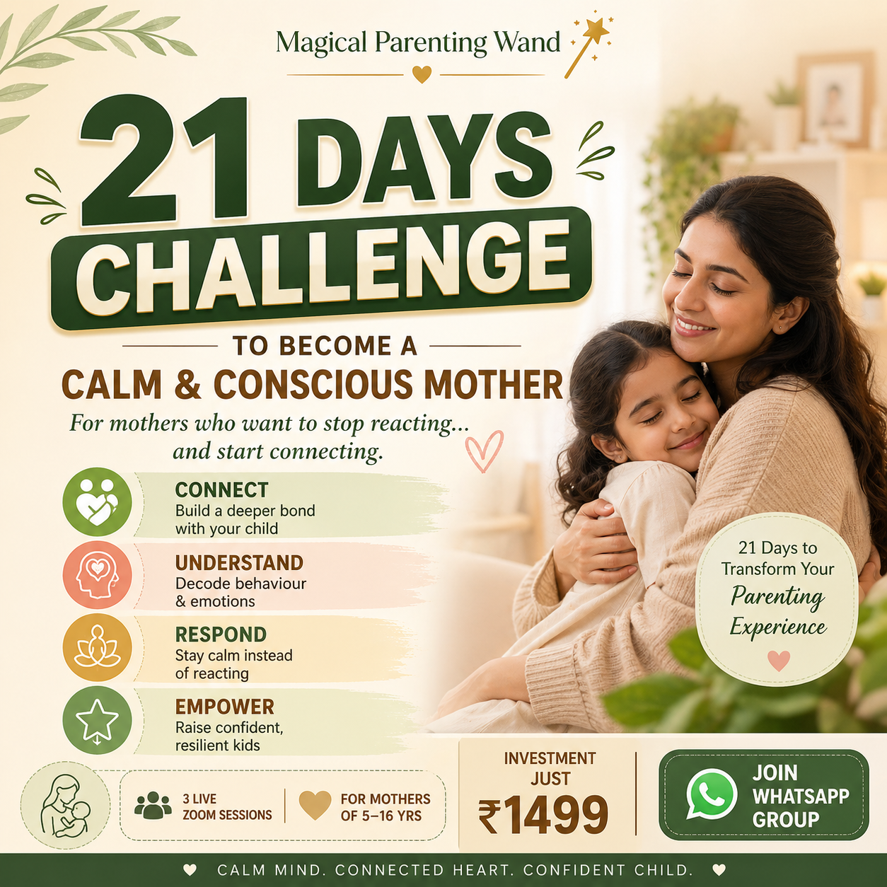 21 Days Conscious Mother Challenge